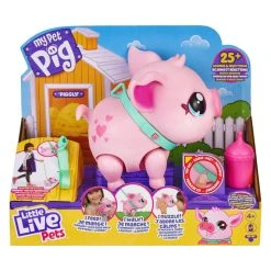 MOOSE TOYS Little Live Pets - Schwein Piggly -Zapf Creation shop 0630996263662 llp my pet pig piggles 09