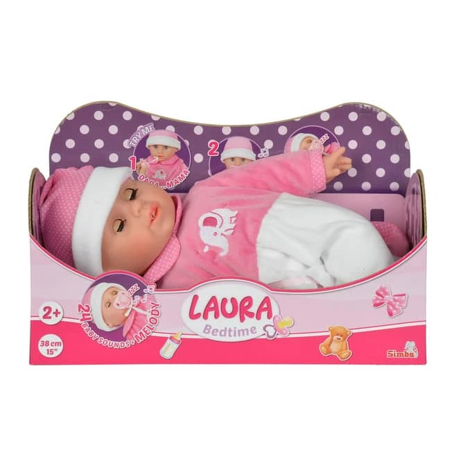 SIMBA TOYs Laura Schlafenszeit Puppe Mit Sound Von Simba 3 SIMBA TOYs Laura Schlafenszeit Puppe Mit Sound Von Simba – Bild 3