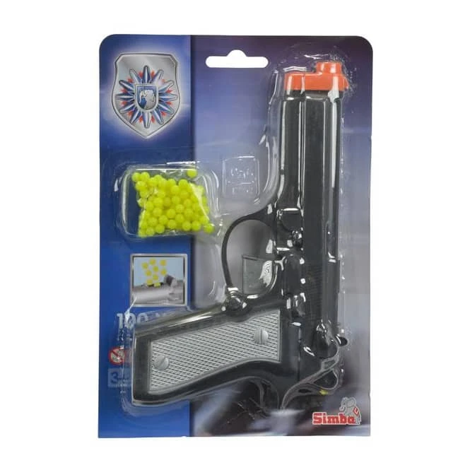 SIMBA TOYs Kugelpistole Mit Munition, Länge: 21cm 3 SIMBA TOYs Kugelpistole Mit Munition, Länge: 21cm – Bild 3