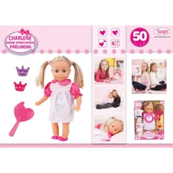 Bayer-Design Charlene - Meine Sprechende Freundin 8 Bayer-Design Charlene - Meine Sprechende Freundin -Zapf Creation shop 231651 4003336403374 ulba charlene puppe 33cm 08