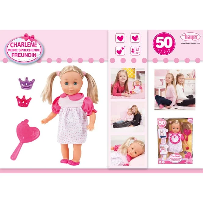 Bayer-Design Charlene - Meine Sprechende Freundin 4 Bayer-Design Charlene - Meine Sprechende Freundin – Bild 4