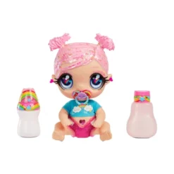 MGA Glitter Babyz Doll - Dreamia Stardust -Zapf Creation shop 233568 35051574842 574835 glitter babyz puppe pink 02