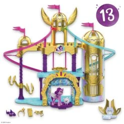 Hasbro My Little Pony - A New Generation - Königliche Schlossrutsche 12 Hasbro My Little Pony - A New Generation - Königliche Schlossrutsche -Zapf Creation shop 233611 5010993878468 mlp koenigliche schlossrutsche 03