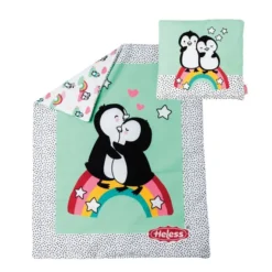 Heless Puppenbettdecke Und Kissen - Pinguin -Zapf Creation shop 234027 4001949010002 puppenbettdecke heless