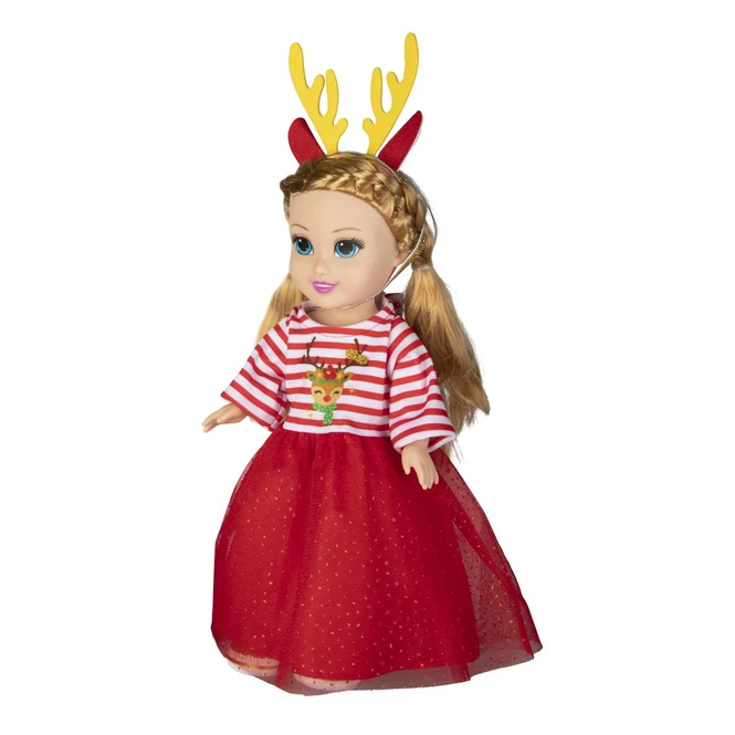 Heless Puppen-Weihnachtskleid - Größe 35 - 45 Cm 2 Heless Puppen-Weihnachtskleid - Größe 35 - 45 Cm – Bild 2