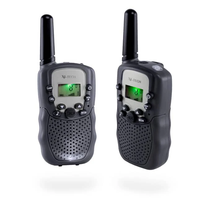 Sonstiger Hersteller Walkie Talkie 2er Set - Schwarz 4 Sonstiger Hersteller Walkie Talkie 2er Set - Schwarz – Bild 4