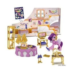 Hasbro My Little Pony - Eine Neue Generation - Prinzessinnen Zimmer - Prinzessin Pipp Petals -Zapf Creation shop 237425 5010993949410 my little pony royal room reveal 06
