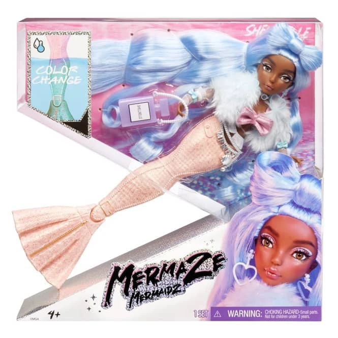 MGA Mermaze Mermaidz Core Fashion Doll - Shellnelle 2 MGA Mermaze Mermaidz Core Fashion Doll - Shellnelle – Bild 2