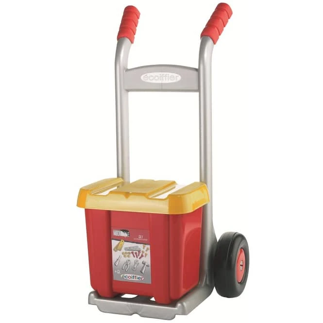 Ecoiffier - Sackkarre - Mit 20-tlg Werkzeugbox 2 Ecoiffier - Sackkarre - Mit 20-tlg Werkzeugbox – Bild 2