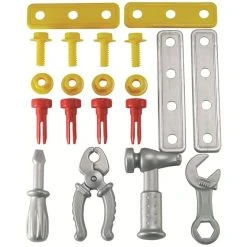 Ecoiffier - Sackkarre - Mit 20-tlg Werkzeugbox