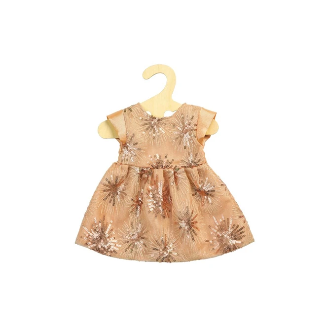 Heless Puppen Glitzerkleid -Rosé Gold - Größe 35 - 45 Cm 2 Heless Puppen Glitzerkleid -Rosé Gold - Größe 35 - 45 Cm – Bild 2