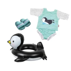 Heless Puppen Schwimmset - Pinguin - Größe 35 - 45 Cm -Zapf Creation shop 242284 4001949100116 heless puppen schwimmset pinguin 11