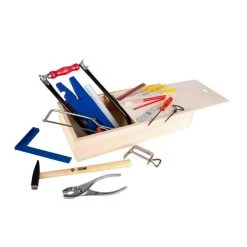 Pebaro Laubsägeset Im Holz-Schiebekasten -Zapf Creation shop 243187 4006094452004 peter bausch pebaro laubsaegeschrank 10