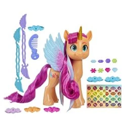 Hasbro My Little Pony Regenbogen - Haarstyles Sunny Starscout -Zapf Creation shop 244473 5010994120856 hasbro mlp regenbogen haar haarstyle sunny starscout 11