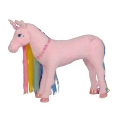 Happy People Barbie- Einhorn - Reittier Mit Licht Und Sound