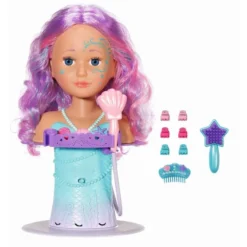 Zapf Creation BABY Born - Sister - Stylingkopf Meerjungfrau -Zapf Creation shop 245392 4001167835364 zapf babyborn sister styling head 02