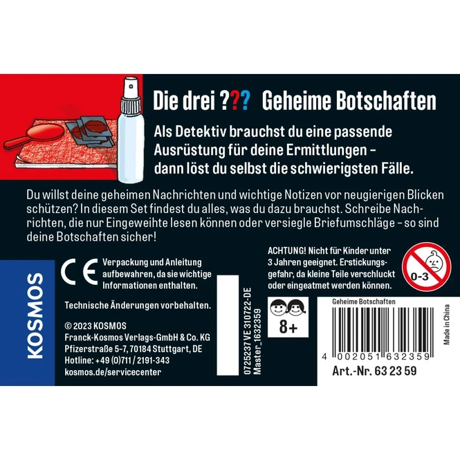 Kosmos Die Drei ??? - Geheime Botschaften 3 Kosmos Die Drei ??? - Geheime Botschaften – Bild 3