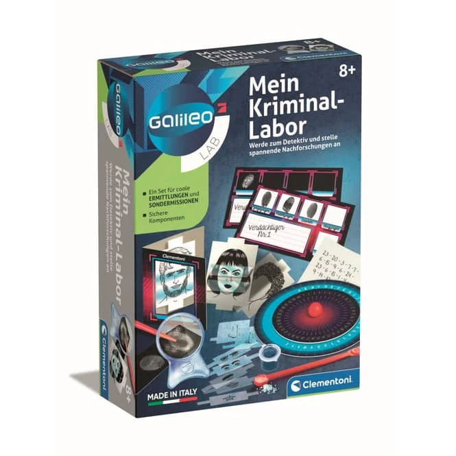 Clementoni Galileo LAB - Mein Kriminal-Labor 3 Clementoni Galileo LAB - Mein Kriminal-Labor – Bild 3