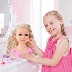 Bayer-Design Charlene Super Model - Schmink- Und Frisierkopf - Blond -Zapf Creation shop 4003336900880 20147810