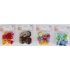 TrendDesign 24 Kleine Haargummis, Verschiedene Farbtöne Von Trend Design