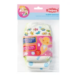 Heless Puppenwindeln 3 Stück Für Puppen Größe 35-50cm