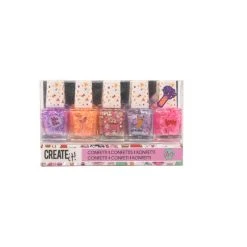 Canenco Create It! - Nagellack 5er Set - Konfetti
