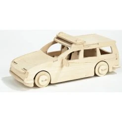 Pebaro Laubsägevorlage Polizeiauto